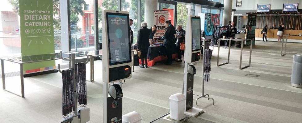 Event check-in Kiosks