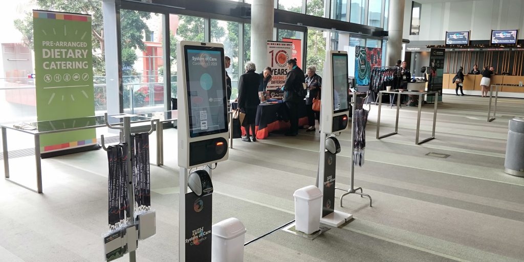 Event check-in Kiosks